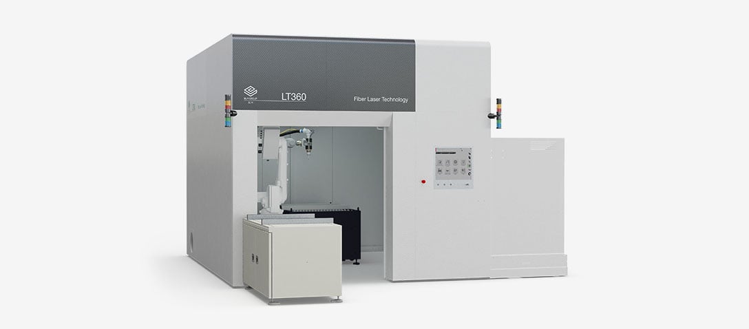 LT360 Tailored - Machine robotisée de découpe laser 3D pour tubes cintrés et hydroformés, tôles estampées et embouties