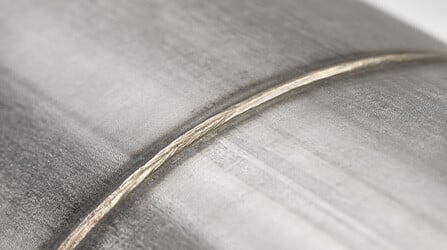 cordon de soudure réalisé avec la technologie wobbling
