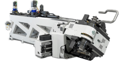 E-TURN63 - Dobladora de tubos CNC totalmente eléctrica derecha e izquierda en proceso
