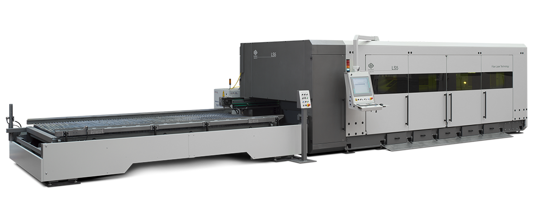 Découpe laser de tôles LS5 en configuration longitudinale