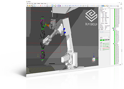 Programación de corte láser 3D en un tubo hidroformado